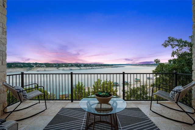 711 Cutlass, Lakeway, TX 78734 - balcony with a water view