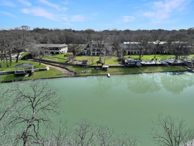 property view of water