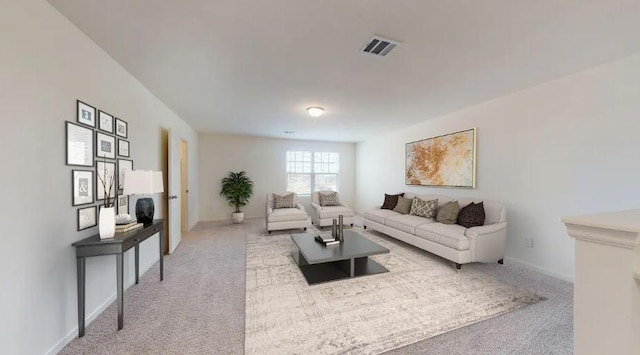 1424 Morris Loop, San Marcos, TX 78666 - living room featuring carpet and baseboards