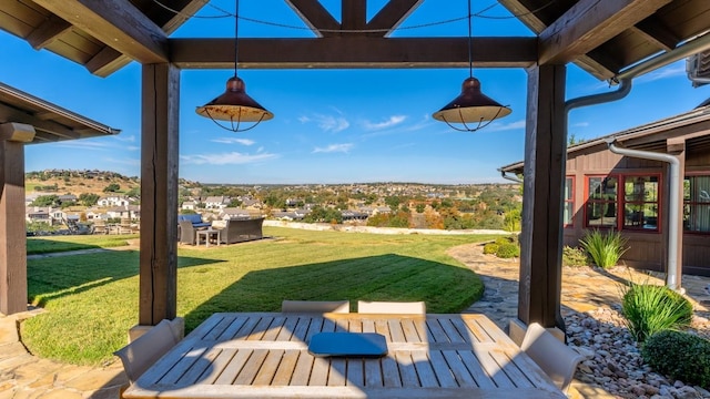 view of patio