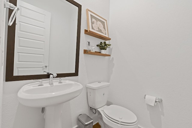 bathroom with toilet