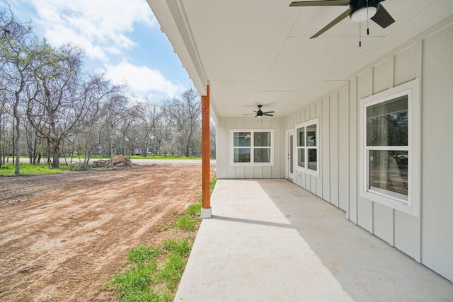 103 Manana Ct, Bastrop, TX 78602 - view of patio with ceiling fan