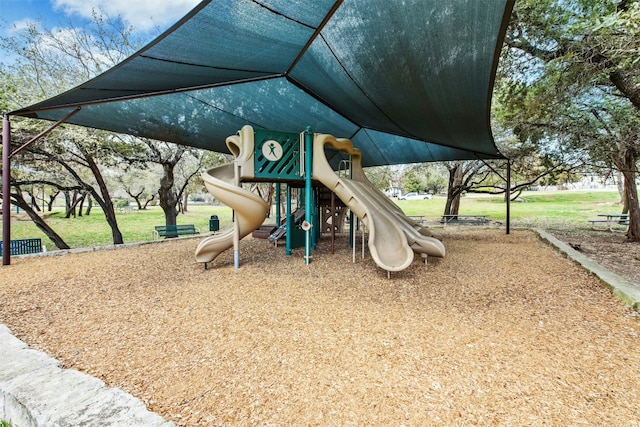 view of community playground