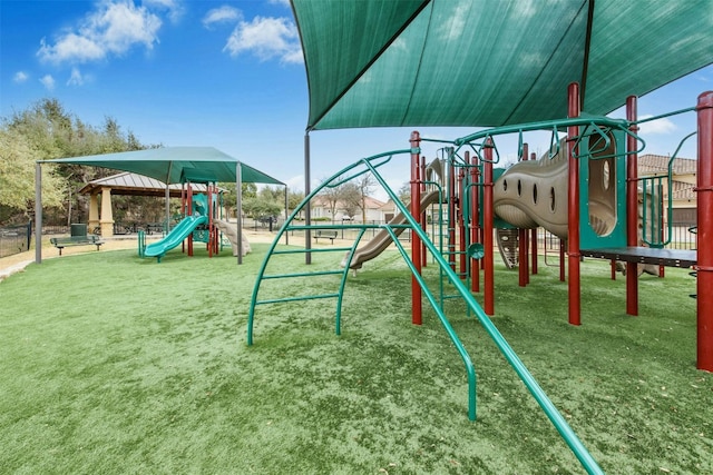 view of communal playground