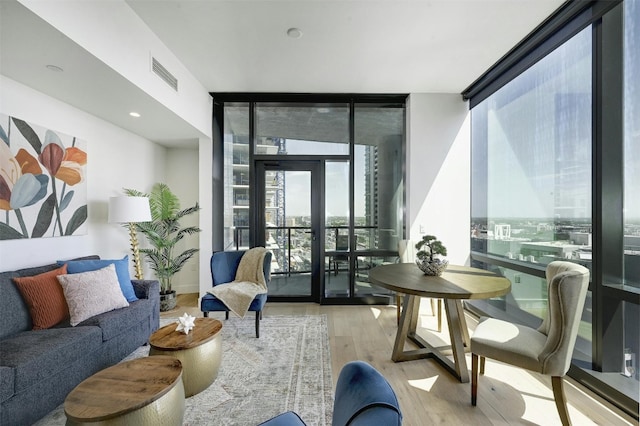 70 Rainey St Unit 1807, Austin, TX 78701 - building lobby featuring floor to ceiling windows