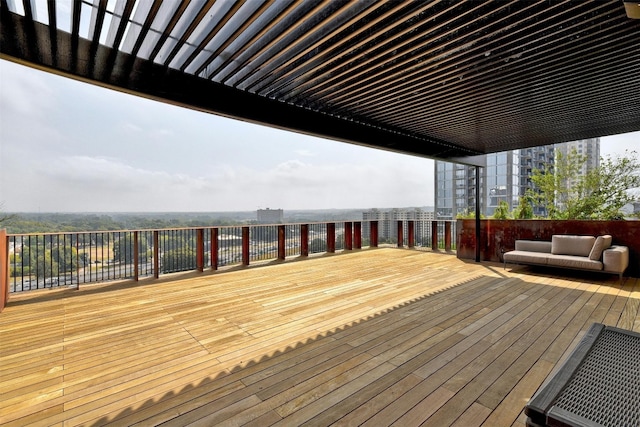 70 Rainey St Unit 1807, Austin, TX 78701 - view of wooden terrace