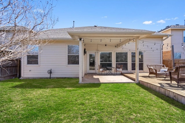 18516 Silent Water Way, Pflugerville, TX 78660 - back of house featuring a patio area