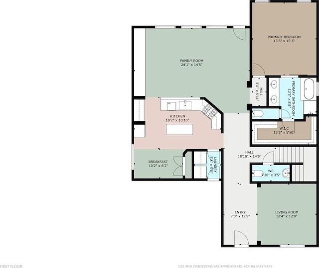 18516 Silent Water Way, Pflugerville, TX 78660 - property floor plan
