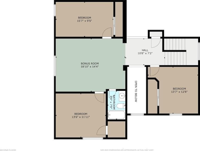 18516 Silent Water Way, Pflugerville, TX 78660 - room layout