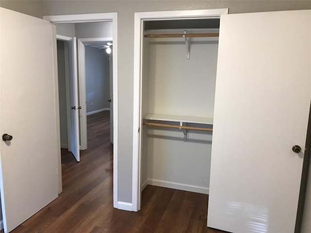 view of closet