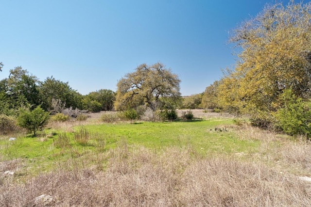 view of landscape with a rural view