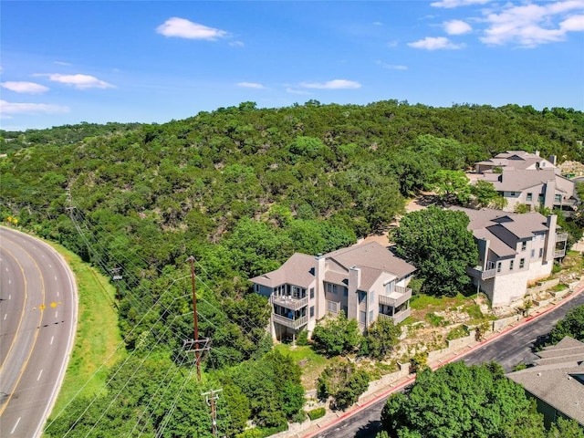 5603 Oakwood Cv Unit 232, Austin, TX 78731 - bird's eye view of a heavily wooded area