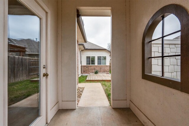 108 Trailstone Dr, Bastrop, TX 78602 - view of doorway to outside