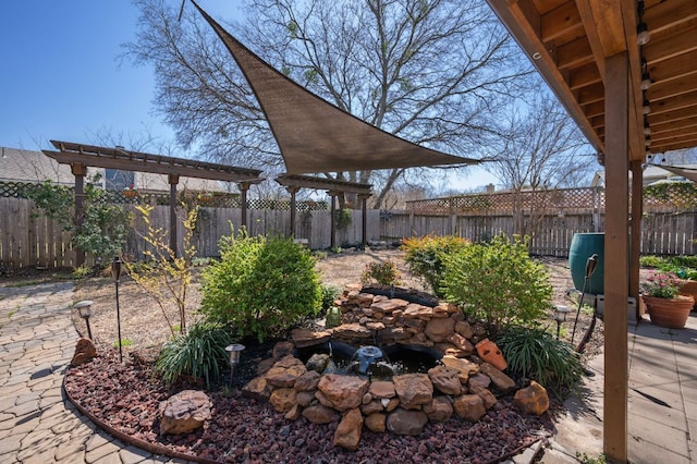 1807 Morning Quail Dr, Austin, TX 78758 - fenced backyard with a patio