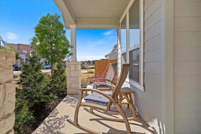 7708 Skytree Dr, Austin, TX 78744 - view of covered porch