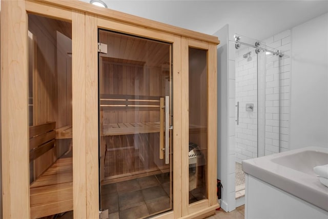 4306 River Oaks Dr, Kingsland, TX 78639 - sauna / steam room with tile patterned flooring
