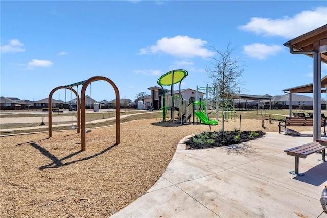 view of communal playground