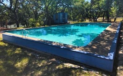 view of pool