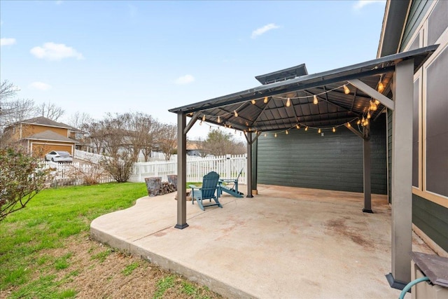 157 Mcgarity, Kyle, TX 78640 - view of patio with a gazebo