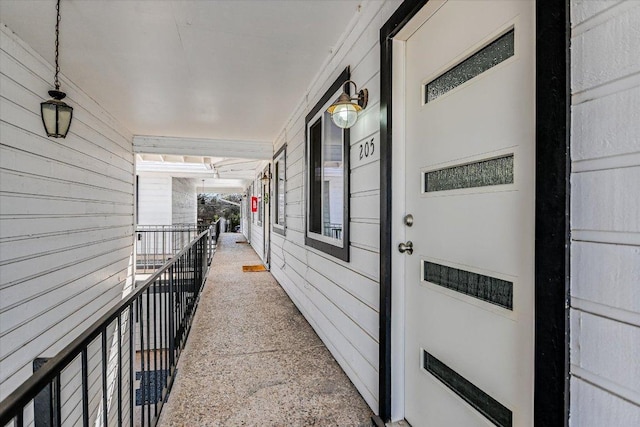 view of hallway