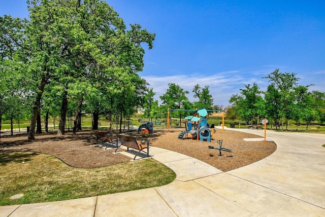 view of community play area