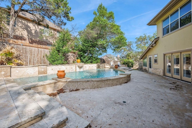 9907 Spicewood Mesa, Austin, TX 78759 - view of pool featuring a fenced backyard and a patio area