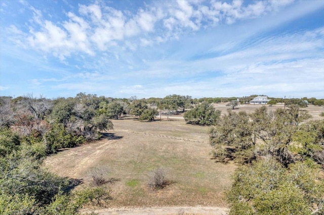 drone / aerial view featuring a rural view