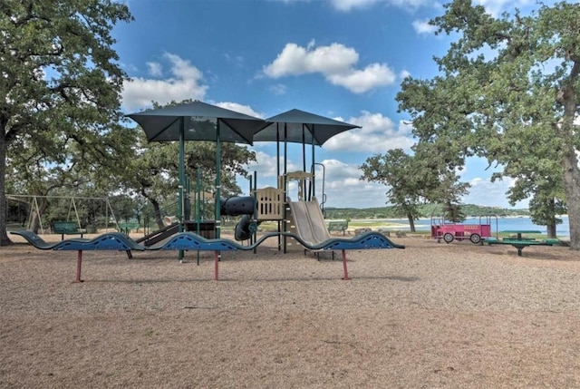 view of communal playground