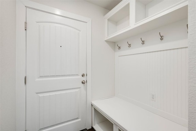 view of mudroom