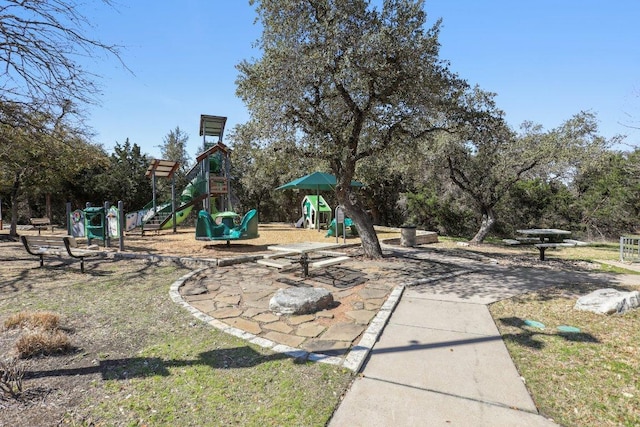 view of community playground