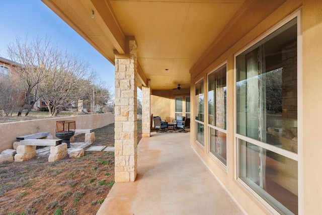 3206 Douglas Dr, Horseshoe Bay, TX 78657 - view of patio / terrace
