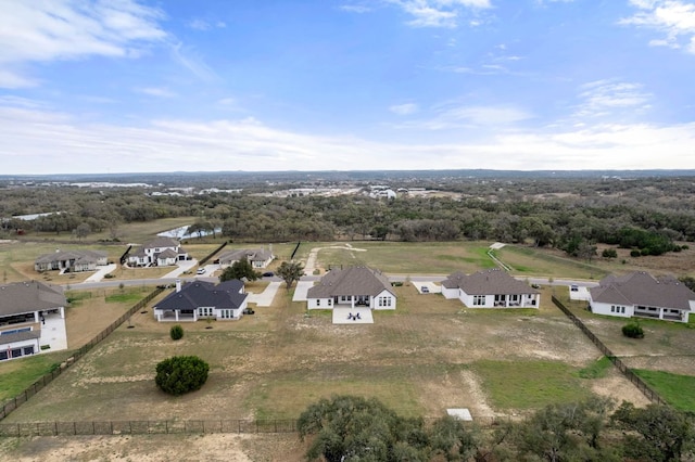 bird's eye view featuring a residential view