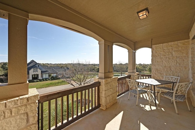 view of patio