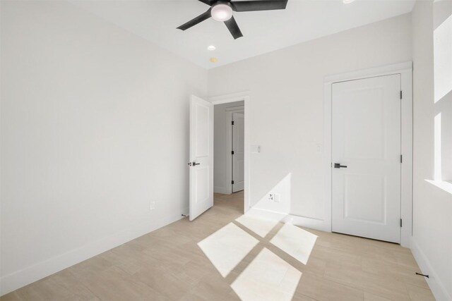 113 Eaglenest Ct, Smithville, TX 78957 - unfurnished bedroom with ceiling fan and recessed lighting