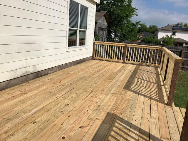 1118 Henderson Dr, Leander, TX 78641 - view of wooden deck