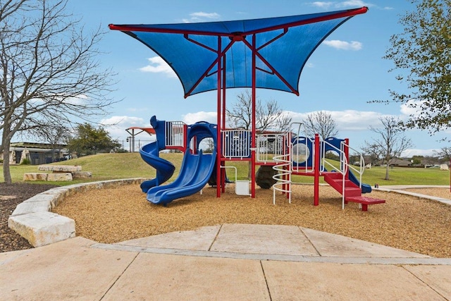 view of communal playground