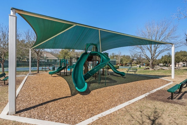 view of community playground