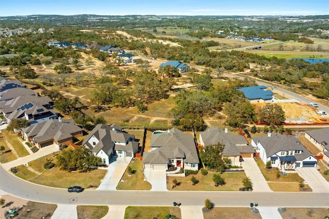 birds eye view of property featuring a residential view