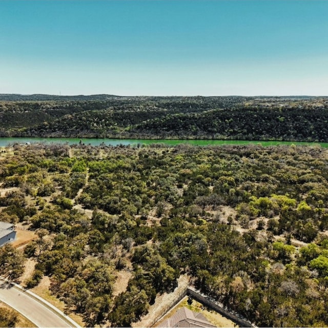 921 Morning Moon Cir, Austin, TX 78732 - aerial view of a nearby body of water