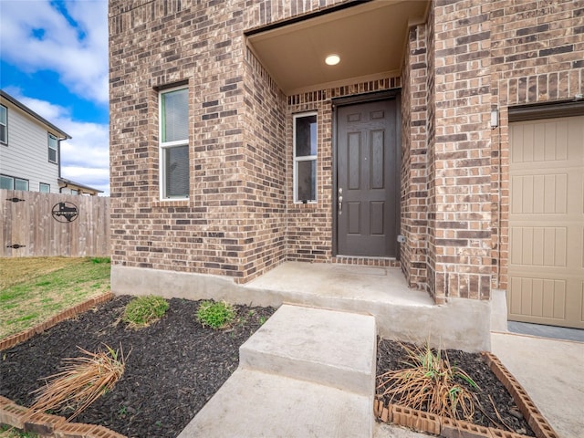 201 Teller Dr, Lockhart, TX 78644 - entrance to property with brick siding