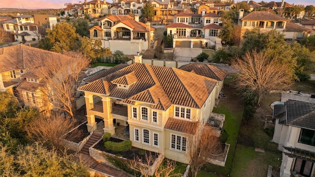 12027 Pleasant Panorama Vw, Austin, TX 78738 - aerial view of residential area