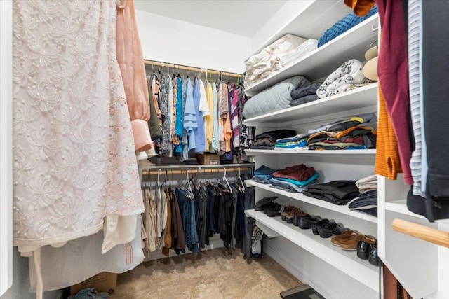 view of spacious closet