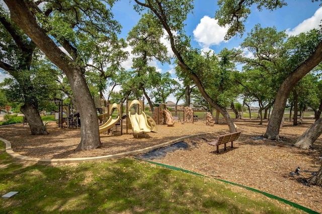 view of community playground