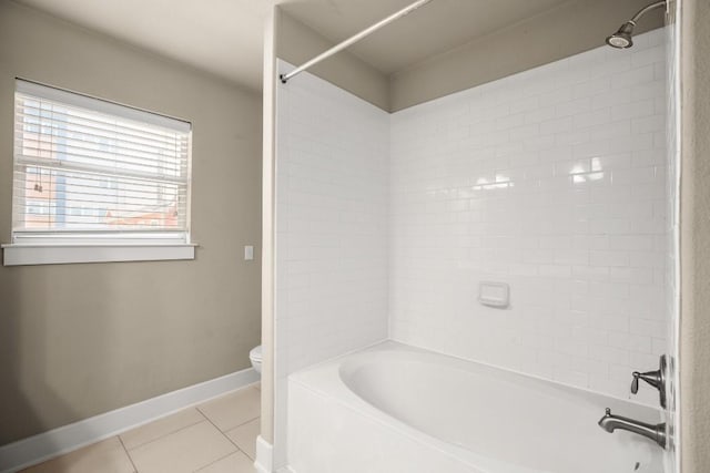 1601 Miriam Ave Unit 103, Austin, TX 78702 - bathroom with tile patterned floors and bathing tub / shower combination