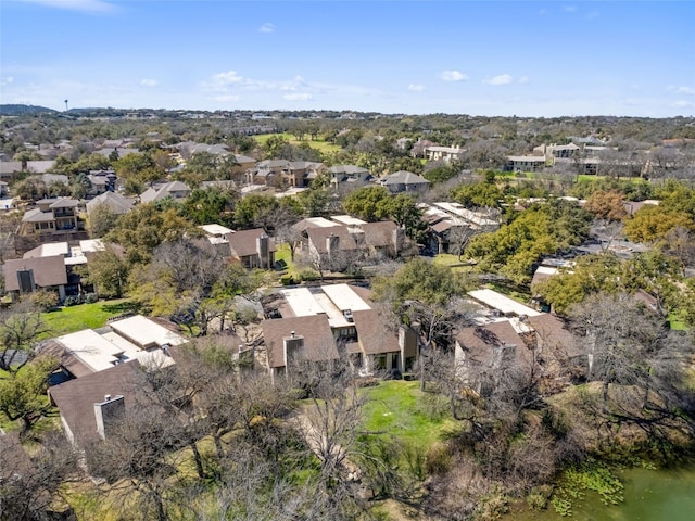 drone / aerial view featuring a residential view