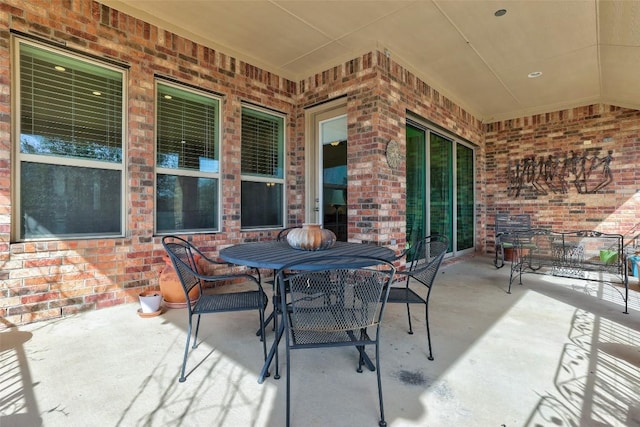 114 Angela Rose Ct, Austin, TX 78737 - view of patio / terrace with outdoor dining space