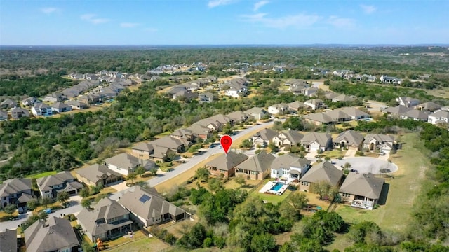 114 Angela Rose Ct, Austin, TX 78737 - aerial view of property and surrounding area featuring nearby suburban area