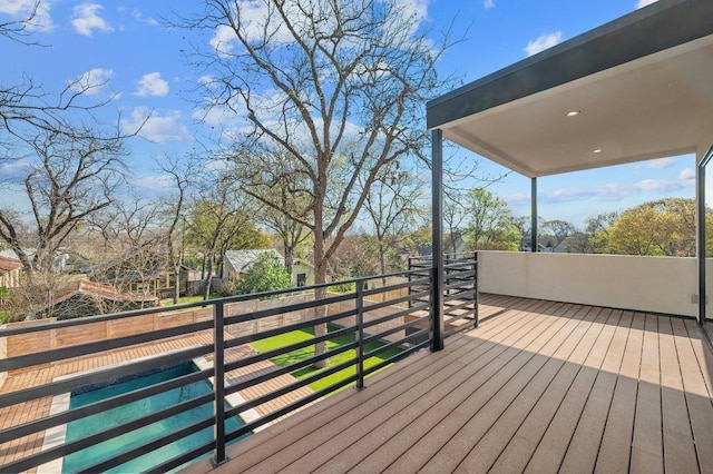 1608 Dexter St, Austin, TX 78704 - view of deck