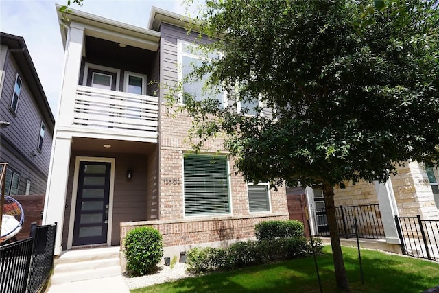 13502 Martin Scott Cv Unit 166, Austin, TX 78717 - multi unit property with brick siding and a balcony