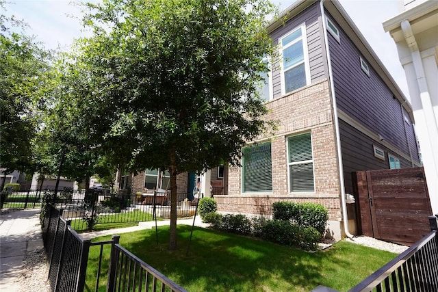 13502 Martin Scott Cv Unit 166, Austin, TX 78717 - view of front of property with brick siding